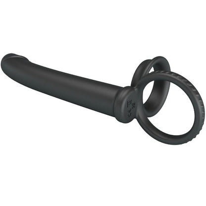 PRETTY LOVE - DILLION vibrating double penetration cock ring