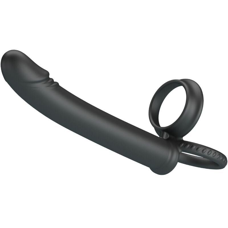 PRETTY LOVE - DILLION vibrating double penetration cock ring