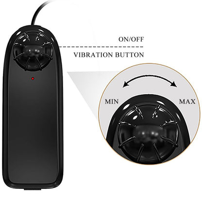 BAILE - BAHAMUT Reālistisks vibrējošs dildo (21.8 cm)