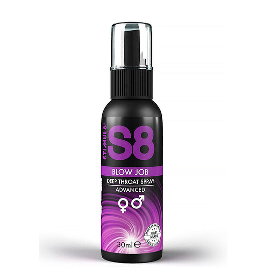 S8 – Deep Throat orālais sprejs ar piparmētru garšu (30 ml)