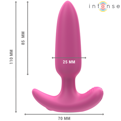 INTENSE – ROSS vibrating anal plug (11 cm)