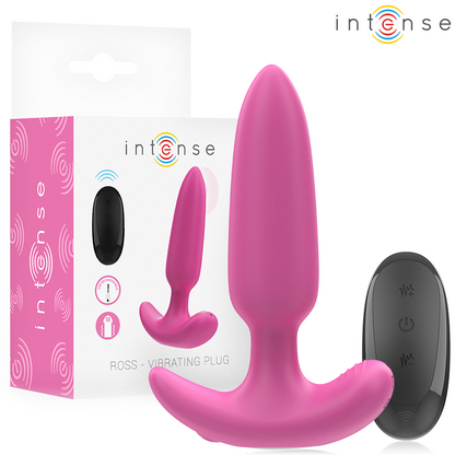 INTENSE – ROSS vibrējošais anālais aizbāznis (11 cm)
