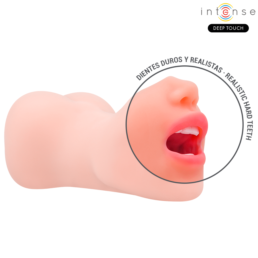 INTENSE DEEP TOUCH Riley Dubultais Mutes un Vagīnas Masturbators 800g