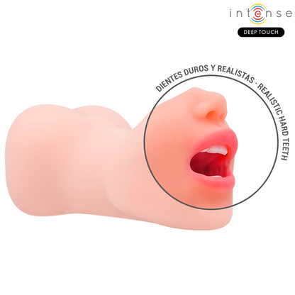 INTENSE DEEP TOUCH Riley Dubultais Mutes un Vagīnas Masturbators 800g