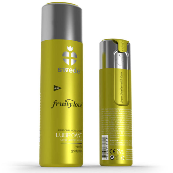 SWEDE - Vaniļas zelta bumbieru ūdens bāzes lubrikants (50 ml)