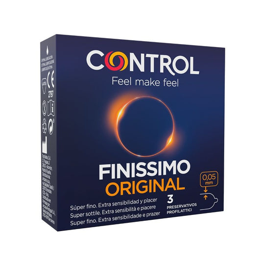 Control Finissimo prezervatīvi (3 gab.)