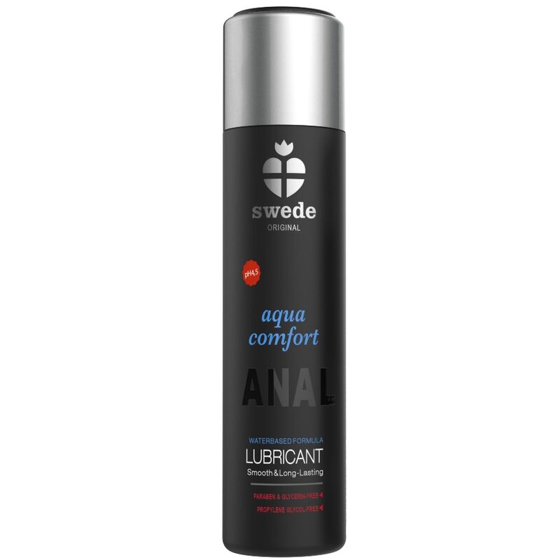 SWEDE - AQUA COMFORT Anālais lubrikants uz ūdens bāzes (120 ml)