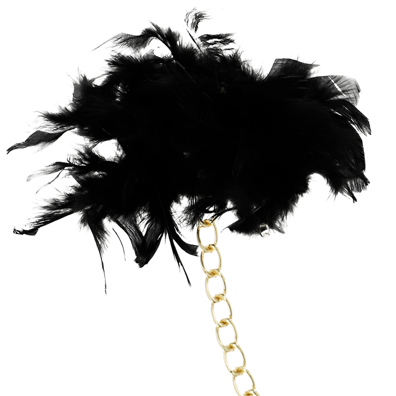 COQUETTE CHIC DESIRE - Exclusive handcuffs with feathers