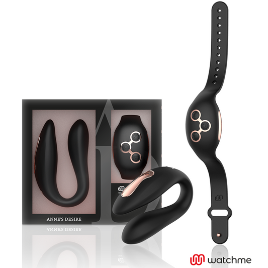 ANNE'S DESIRE - Premium Pāru Vibrators ar Tālvadības Rokaspulksteni