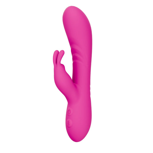 B Series Jade - Vibrators ar klitora stimulatoru Rozā