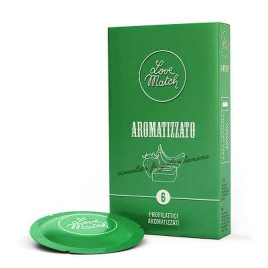 Prezervatīvi Love Match Aromatizēti 6 gab.