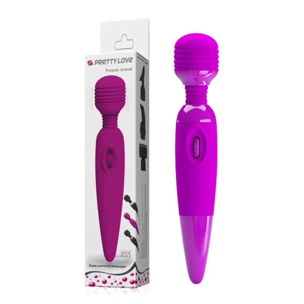 PRETTY LOVE - Power Wand jaudīgs kompakts vairāku ātrumu masāžas aparāts