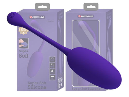 Silikona vibroola (uzlādējama, 12 režīmi) – PRETTY LOVE Knucker Violeta