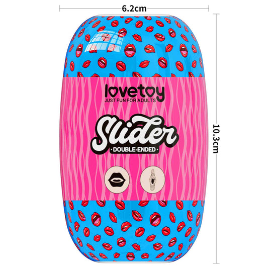 Divpusējs masturbators (Mute/Vagīna) LOVETOY Slider