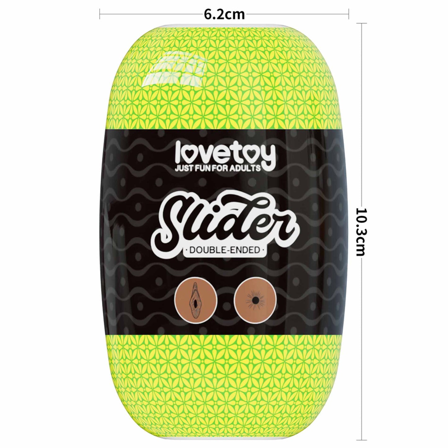 Divpusējs masturbators (Ānus/Vagīna) LOVETOY Slider