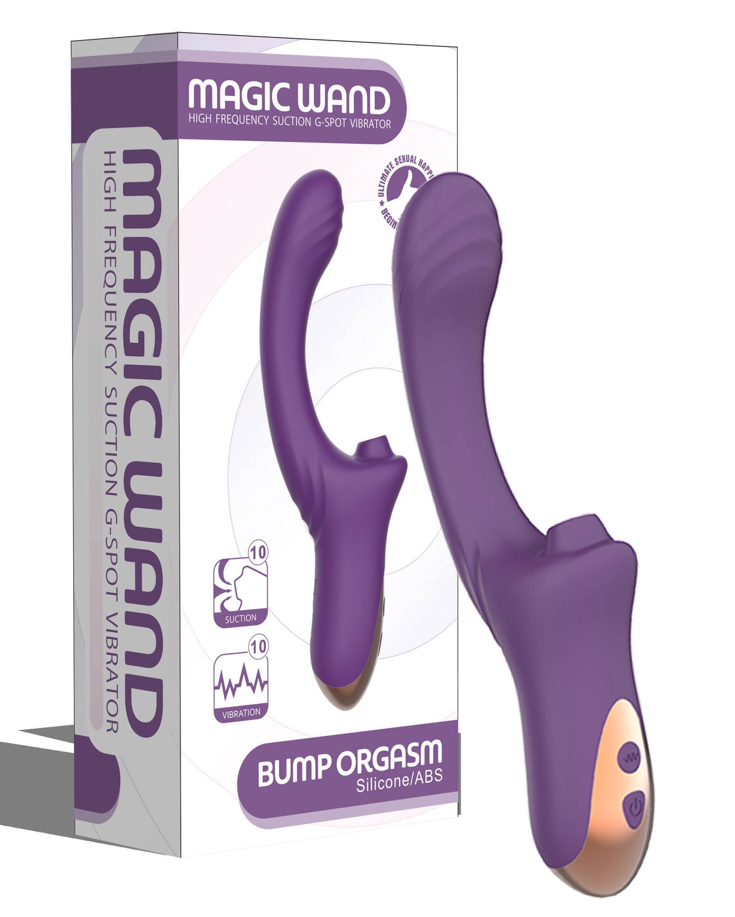B Series - G-punkta vibrators ar klitora sūkšanas stimulatoru